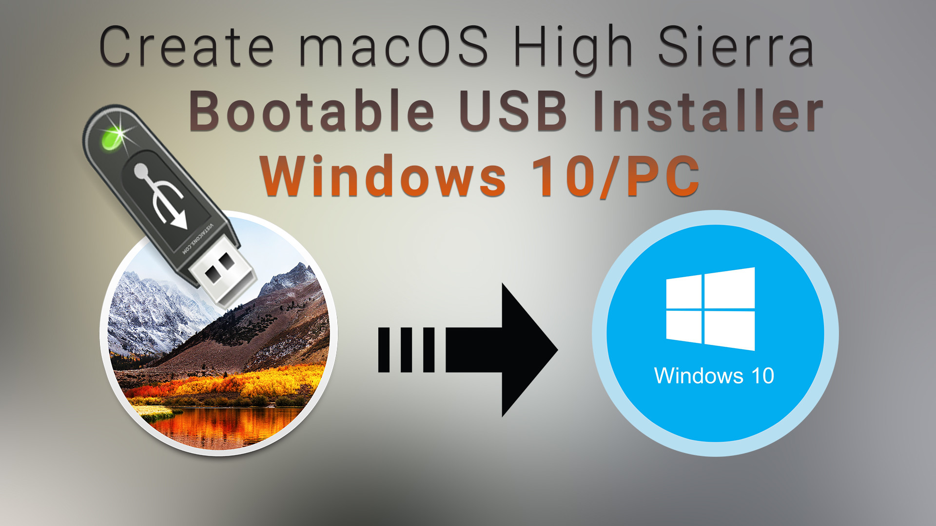 can you create a bootable usb windows 10 for a pc from a mac